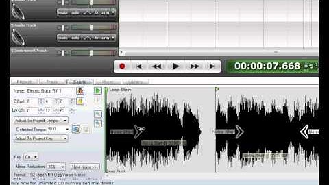Loop Editing Mixcraft Tutorial