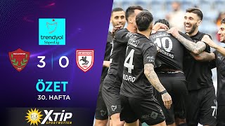 Merkur-Sports | A. Hatayspor (3-0) Y. Samsunspor - Highlights/Özet | Trendyol Süper Lig - 2023/24