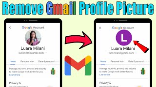 Remove Gmail Profile Picture  ||  How to remove DP from gmail account ||  Delete Gmail profile Photo