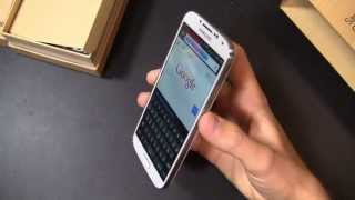 Verizon Samsung Galaxy S 4 Unboxing screenshot 5