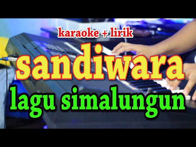 SANDIWARA [KARAOKE] LAGU SIMALUNGUN class=