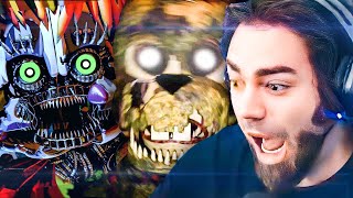 SUSTOS ! Y FINAL SECRETO - AFTON / SCRAP BABY Five Nights at Freddy&#39;s Simulator | ZellenDust