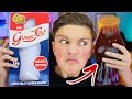 EATING THE WORLD&#39;S LARGEST GUMMY COLA BOTTLE! 😱 (IMPOSSIBLE CHALLENGE)