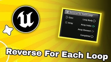Unreal Engine 5 Reverrse For Each Loop Blueprint Code | Easy Tutorial for Beginners! #tutorial #ue5