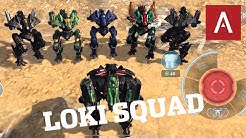 🔴 War Robots - Funny Loki Squad With Clan VØX + Gold Giveaway WR Live Gameplay