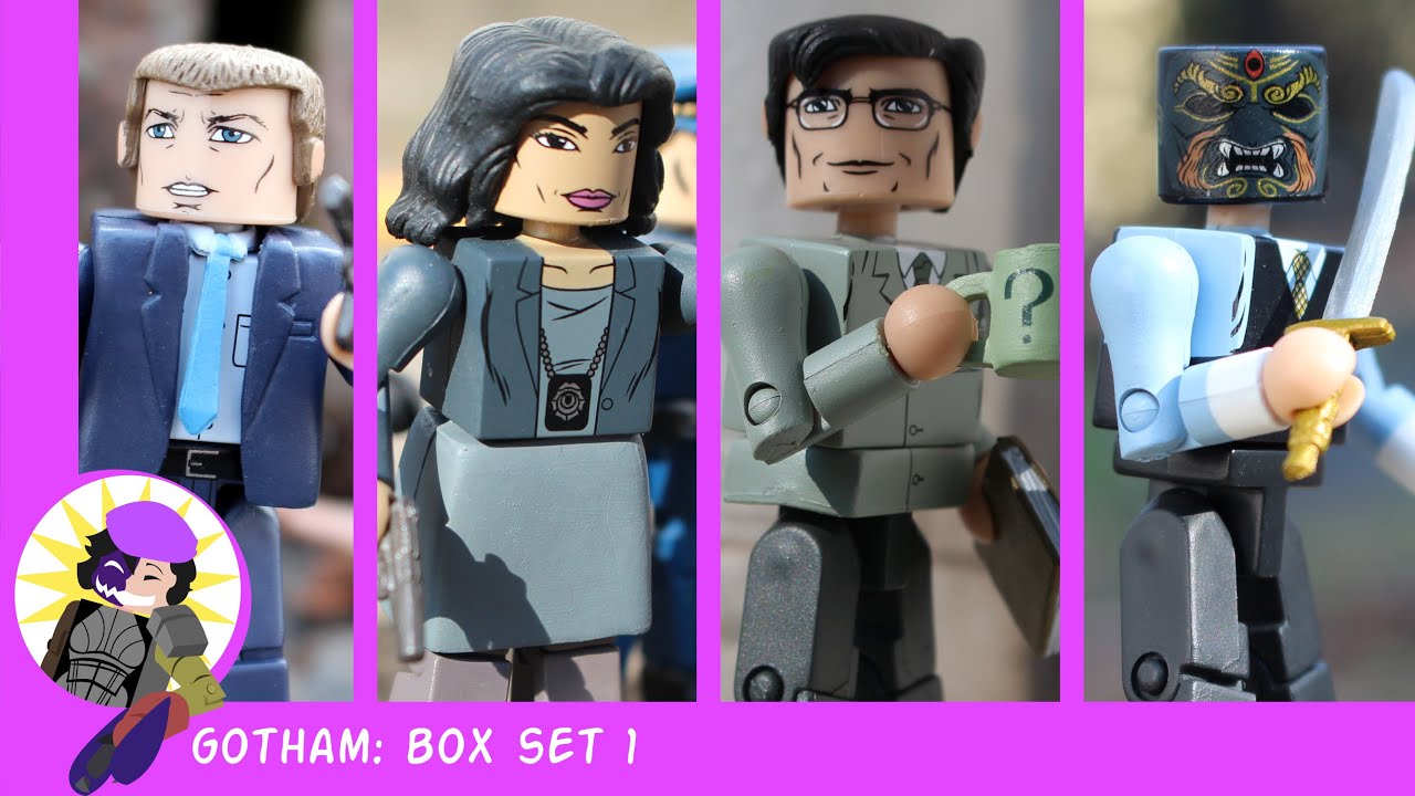 DC GOTHAM RISE OF THE VILLAINS SERIES 3 MINIMATES SET DIAMOND SELECT