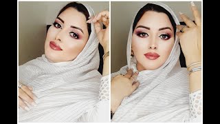 مكياج سموكي بنفسجي بخطوات سهلة 😍 | purple Smokey makeup in easy steps