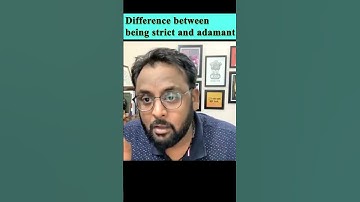 Message for Exam | Difference between being strict and adamant | #shorts #megagk #clat2023 #clat2024