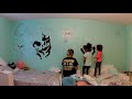 Unicorn Mural for The Girls | Mural Timelapse | Georgetown, Ontario