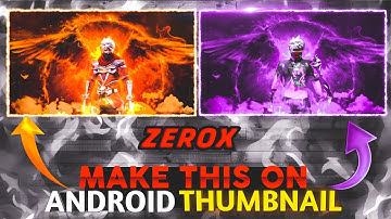 How To Make Thumbnail Like Xerox FF | Zerox FF and Lexis FF jaise thumbnail kaise banaye ps touch