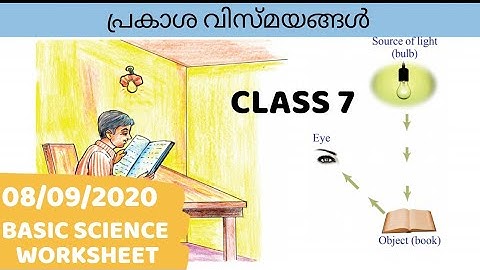 Class 7 | Basic Science | Wonders of Visible Light | Worksheet | Kite Victers First bell