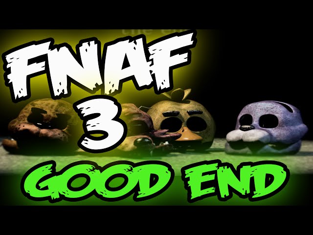 🔥 FNAF 3 mini game in a nutshell : perfectlycutscreams