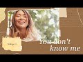 You Don&#39;t Know Me - Kathryn Bernardo (Lyric Video Visualizer)