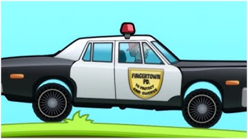 Hill Climb Racing - Gameplay Walkthrough Part 11 - Police Car