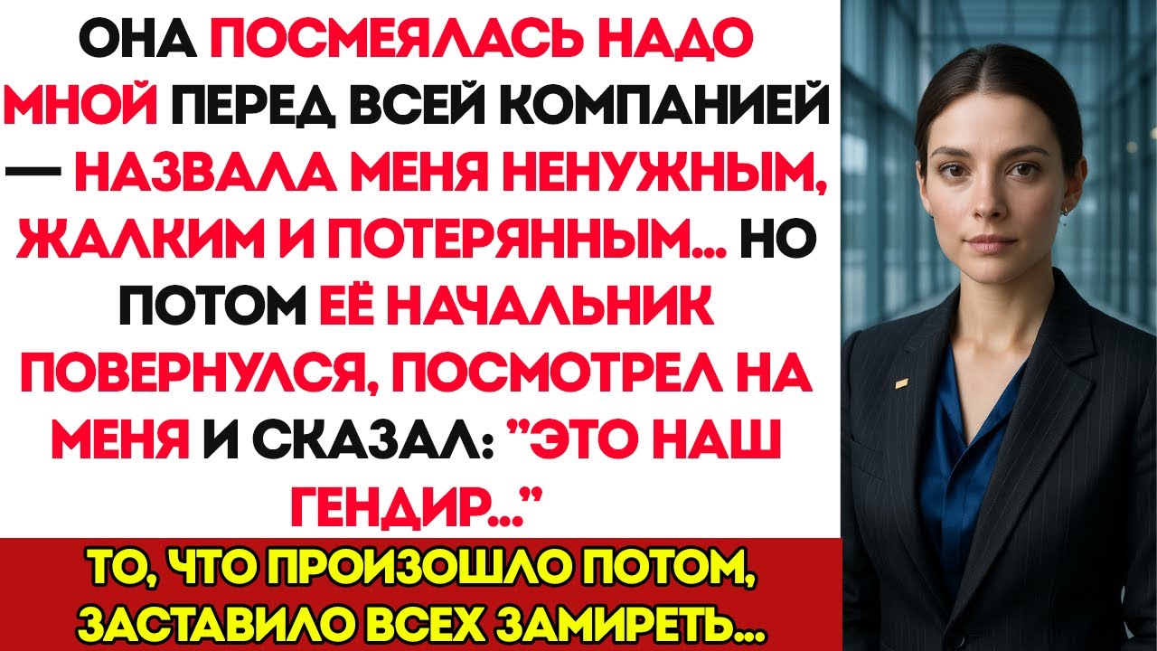 Моя Сестра Насмехалась Надо Мной Перед Всеми — А Потом Её Начальник Сказал: «Это Наш Директор»