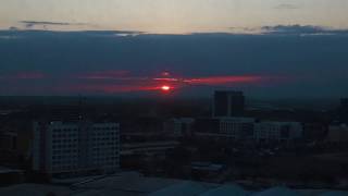 Sunset over Iloilo City, Philippines