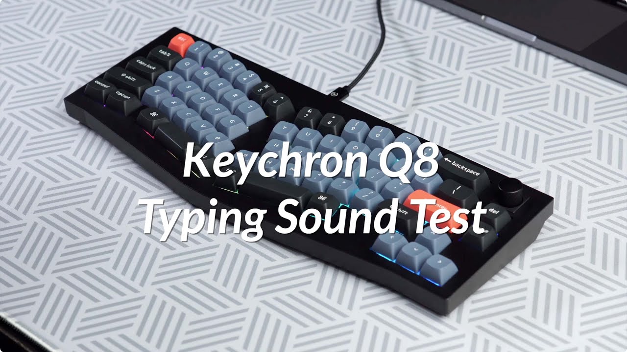 Keychron Q8 (アリスレイアウト）QMKカスタムメカニカルキーボード（US 