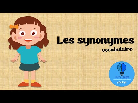Apprendre les synonymes | Let's Learn