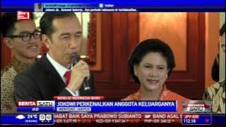 Jokowi Kenalkan Anggota Keluarganya