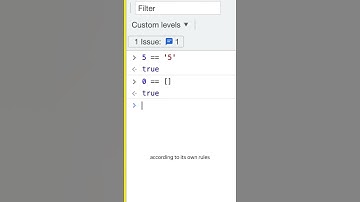 Double equals have 0 usages #javascript