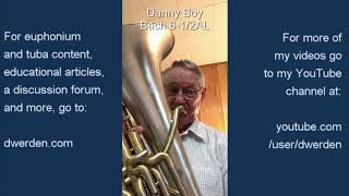 Denis Wick 4AL & Bach 6-1/2AL: Quick Comparison of Euphonium Mouthpieces (or baritone horn/trombone)