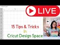 Live: Cricut Design Space for Beginners #cricut #cricutdesignspace #cricutforbeginners