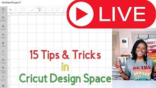 Live: Cricut Design Space for Beginners #cricut #cricutdesignspace #cricutforbeginners