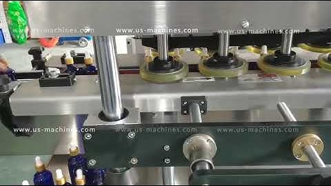 Automatic high speed dropper cap bottle capping machine with touch screen operation