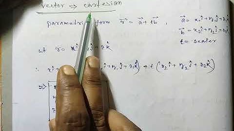 Equation Of Straight Line In 3D by Nasim sir