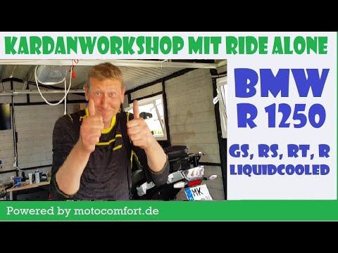 Kardanworkshop mit Ride Alone - BMW R1250 GS