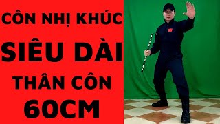 Côn Nhị Khúc Siêu Dài 60cm