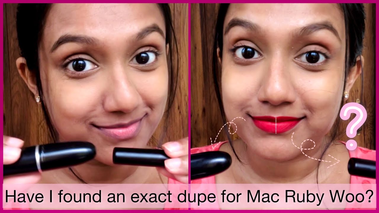 I Think I'Ve Found The Dupe For Mac Ruby Woo! - Youtube