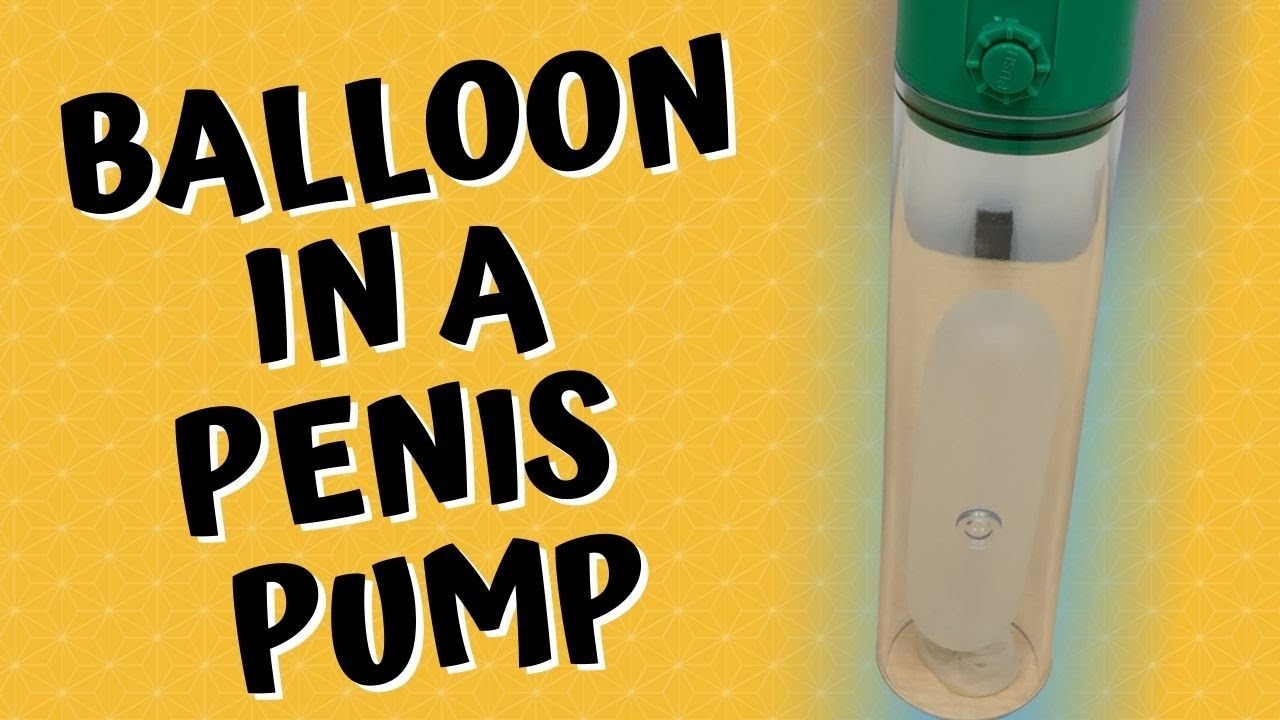 What Happens When You Put a Condom Balloon in a Penis Pump Vacuum Erection Device? photo