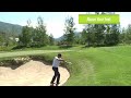 Malaska Golf // Short Game, Challenging Lie, Adjustments, Ball Above Your Feet // Swing Tips