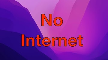 macOS Monterey WiFi Connected But No Internet