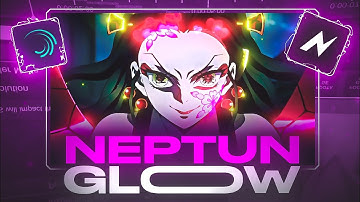 Neptun Glow Effect Tutorial Node Video+Alight Motion | Amv Beginner Tutorial