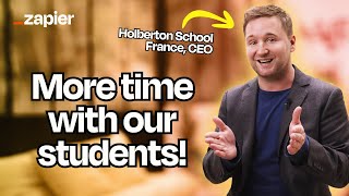 Holberton's Game-Changer: Education Automation Powered by Zapier