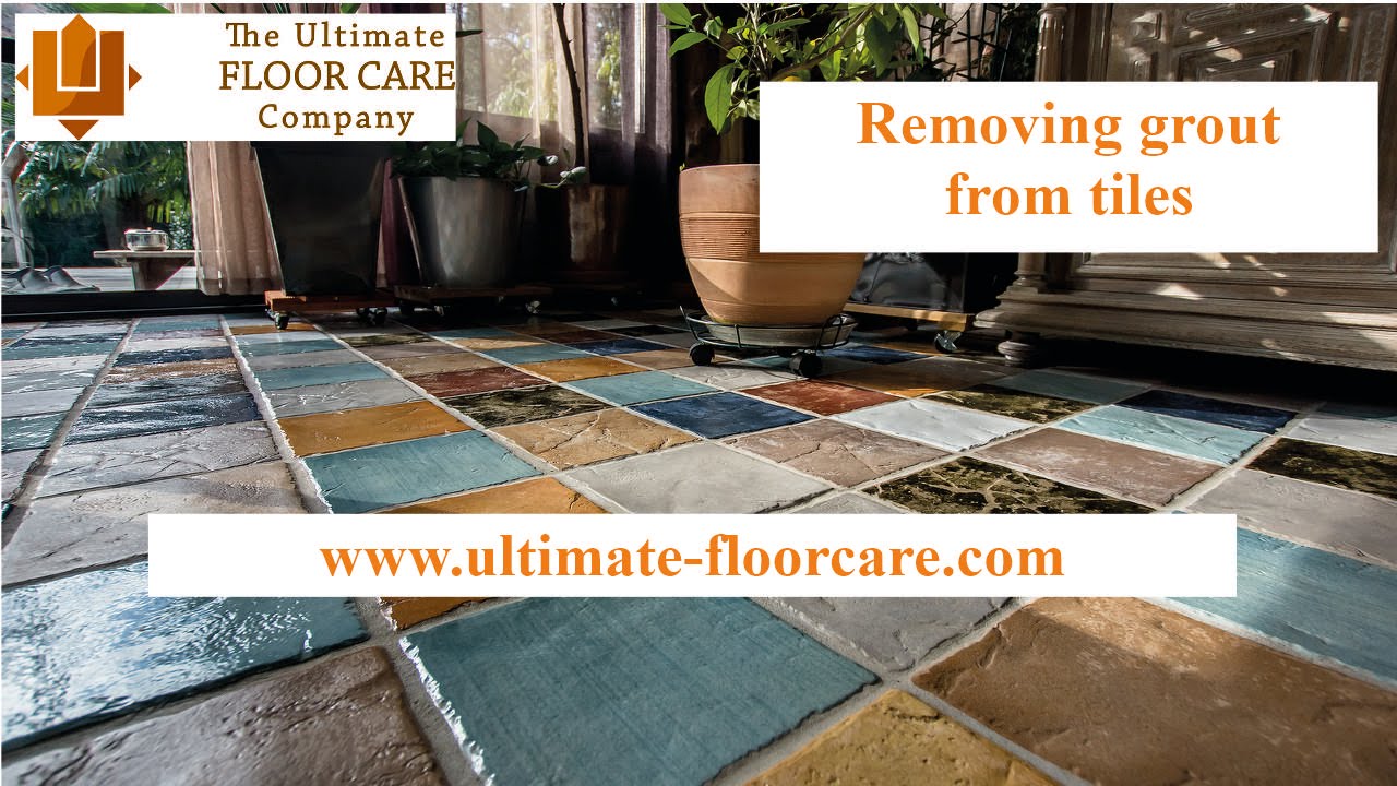Removing grout from tiles YouTube