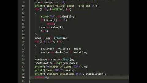 #shorts #rookieprogrammer Calculate Standard Deviations