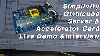Simplivity Omnicube Server Accelerator - Hyperconvergence Live Demo and Technical Interview