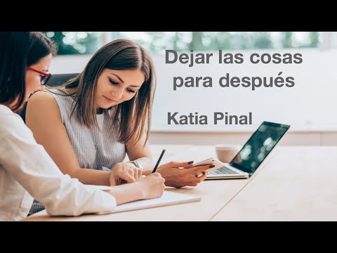 Dejar las cosas