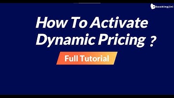 How to activate the Dynamic rate plan?