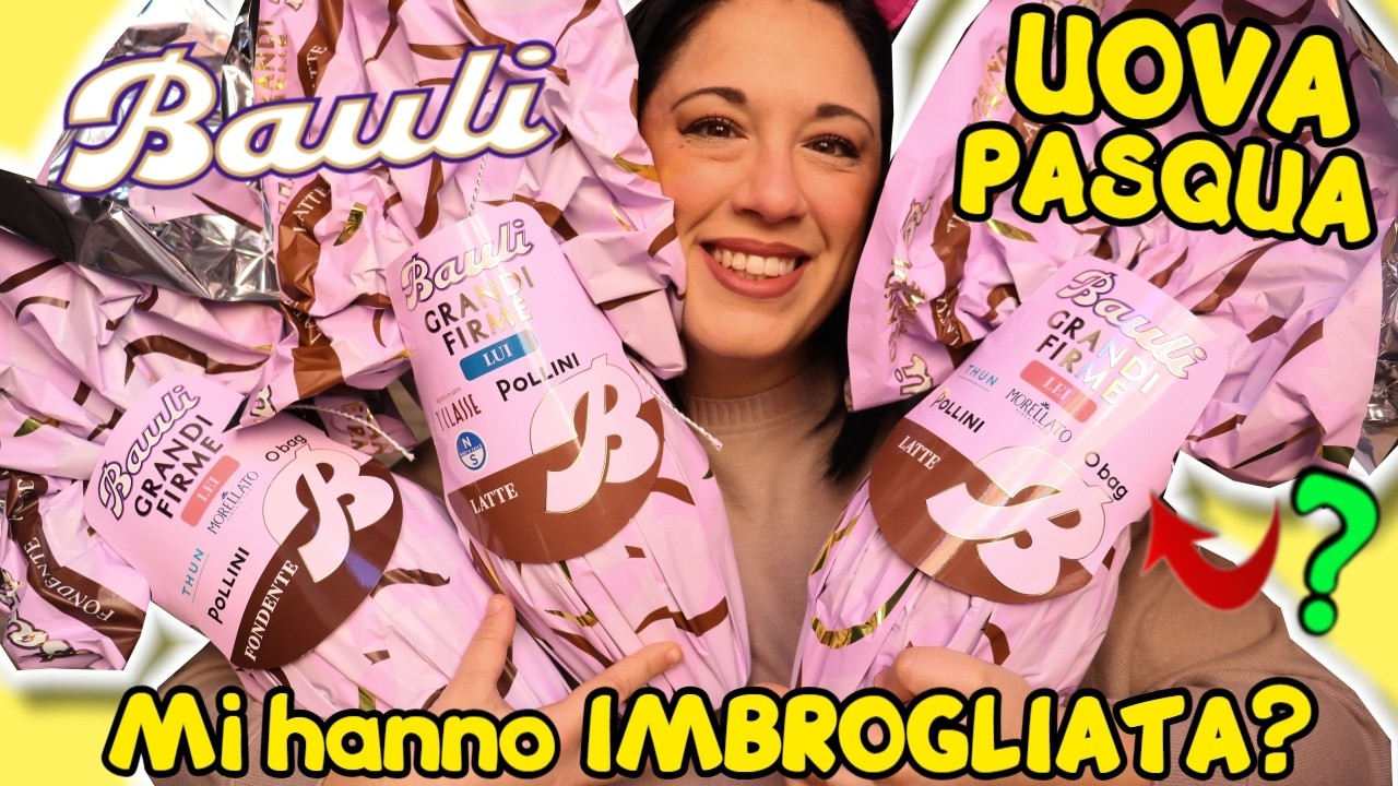 Apro UOVA di PASQUA BAULI GRANDI FIRME 2026! Mi hanno imbrogliata? iolanda sweets