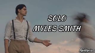 Myles Smith-Solo (lyrics)