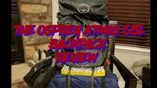 The Osprey Atmos 65L Anti Gravity Backpack (Review) TWGR