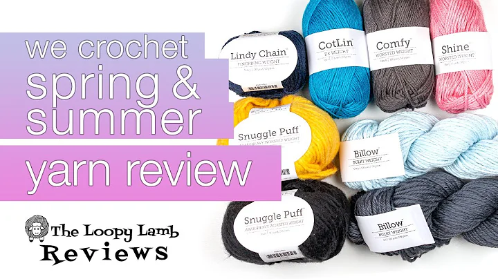 Must-see Reviews of WeCrochet's Spring & Summer Yarns