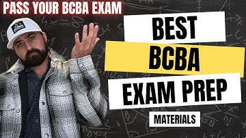 PASS the BCBA Exam FIRST TRY: These are the Top BCBA Exam Prep Resources