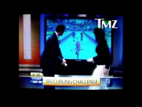 Australian News - Wii Curling Video Game