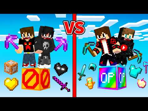 ماين كرافت : حـرب بلوكات الحظ الخارقة ولكن بلوكة أوبي الرينبو ضد البلوكة المحظورة !!؟ 🔥😱