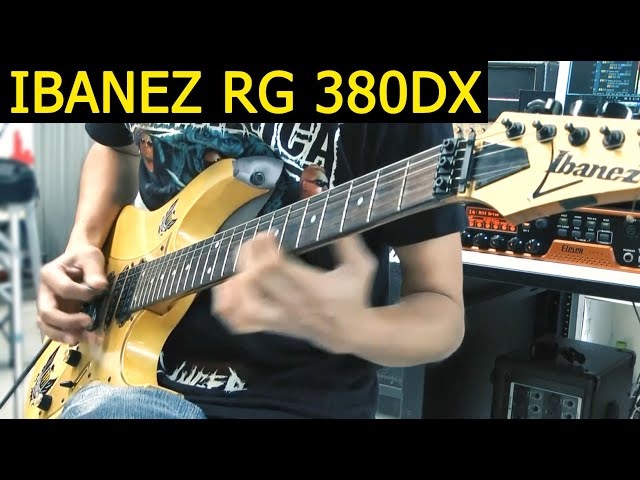 ギター IBANEZ RG-380DX Guitar Diary, day 290, Ibanez RG 380DX - YouTube